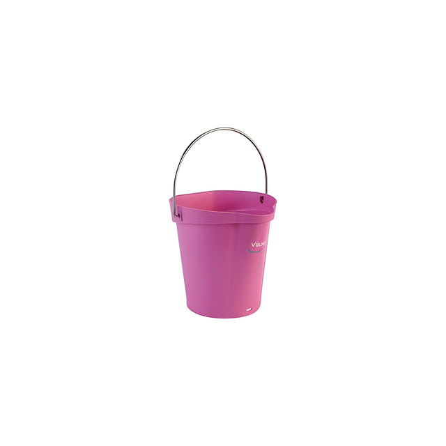Vikan Pail, Pink, 6L / 1.5 US Gal.