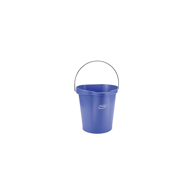 Vikan Pail, Purple, 12L / 3 US Gal.