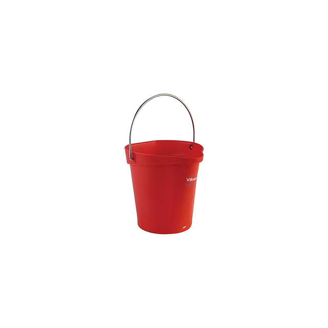 Vikan Pail, Red, 6L / 1.5 US Gal.