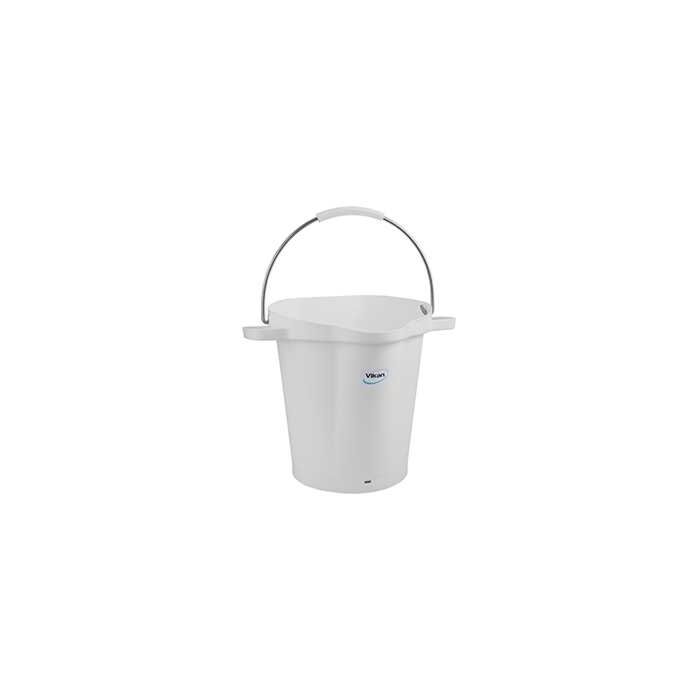 Vikan Pail, White, 20L / 5 US Gal. - 1 Each