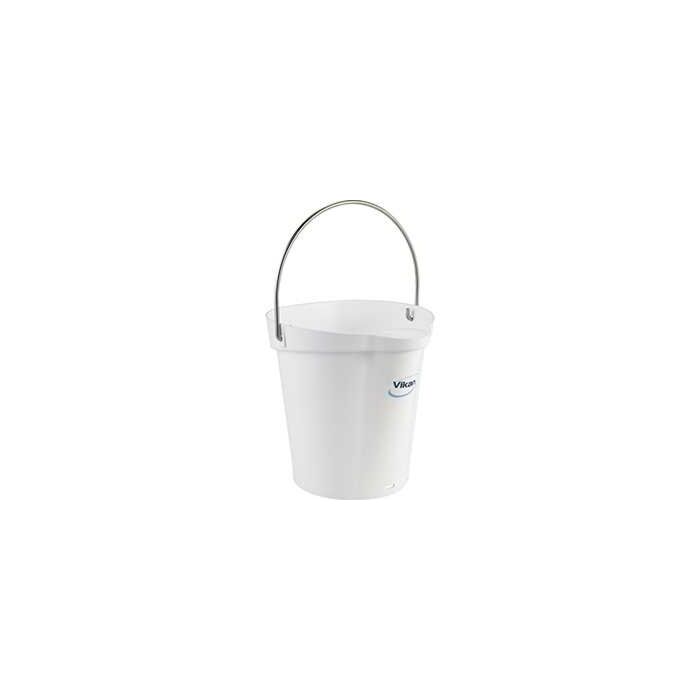 Vikan Pail, White, 6L / 1.5 US Gal. - 1 Each