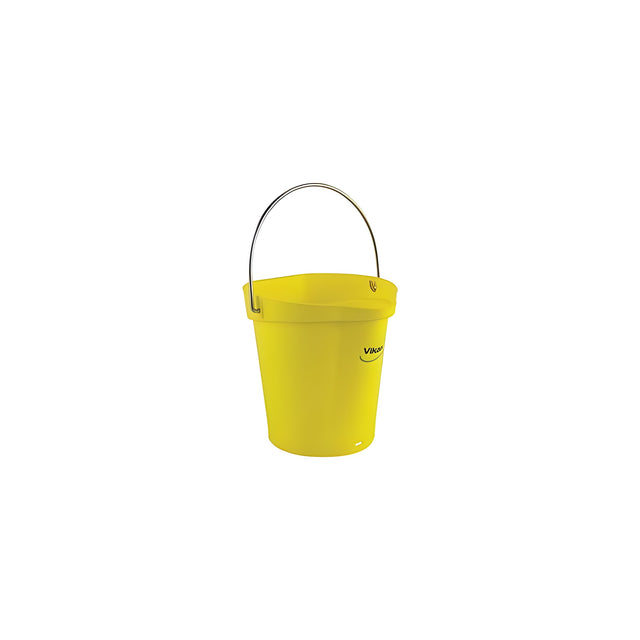 Vikan Pail, Yellow, 6L / 1.5 US Gal.