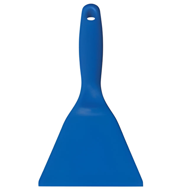 Vikan Plastic Scraper, Blue, 4" W x 10" L