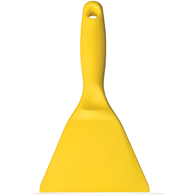Vikan Plastic Scraper, Yellow, 4" W x 10" L