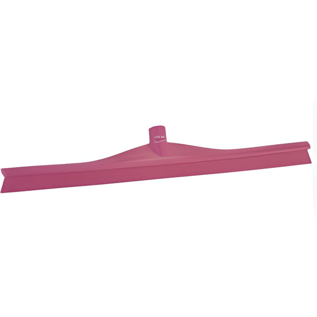 Vikan Single Blade Ultra Hygiene Squeegee, 24", Pink – 1 Ea