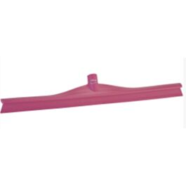Vikan Single Blade Ultra Hygiene Squeegee, 24", Pink - 1 Ea