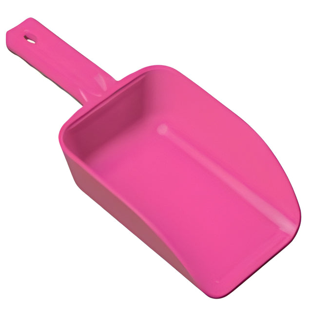Vikan Small Hand Scoop, Plastic, Pink, 32 oz