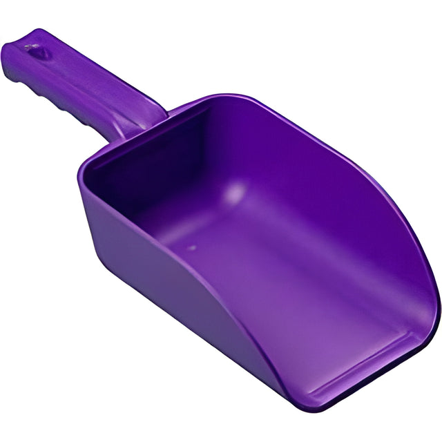 Vikan Small Hand Scoop, Plastic, Purple, 32 oz