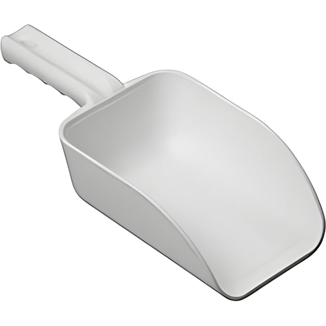 Vikan Small Hand Scoop, Plastic, White, 32 oz