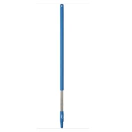 Vikan Stainless Steel Handle, 40", Blue- 1 Ea