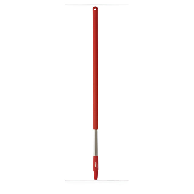 Vikan Stainless Steel Handle, 40", Red- 1 Ea