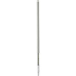 Vikan Stainless Steel Handle, 40", White- 1 Ea