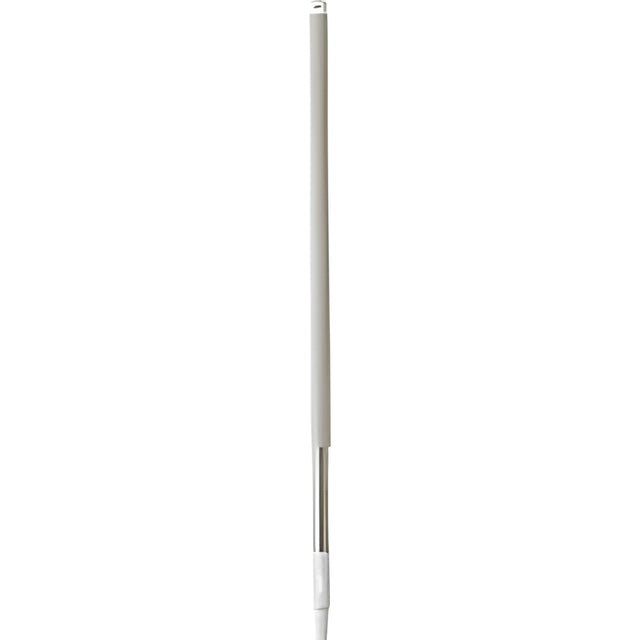 Vikan Stainless Steel Handle, 40", White- 1 Ea