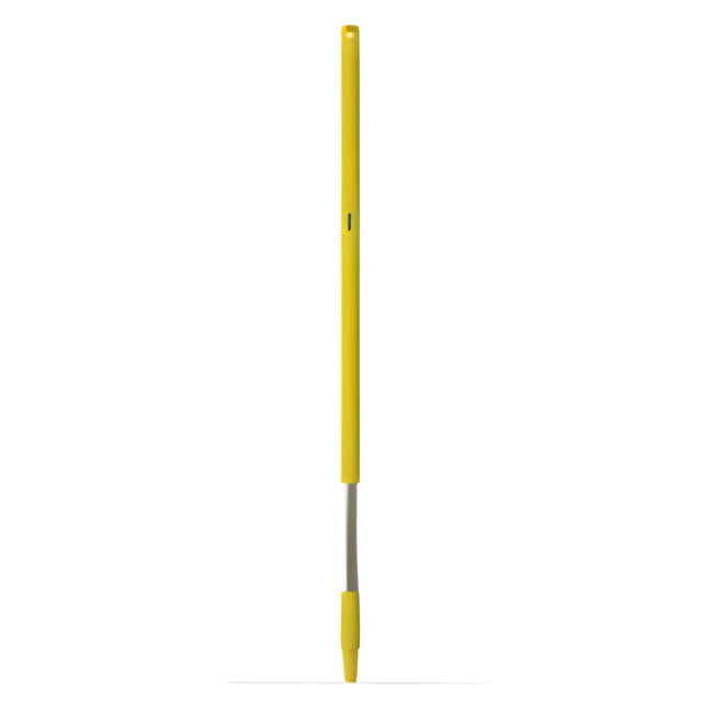 Vikan Stainless Steel Handle, 40", Yellow- 1 Ea