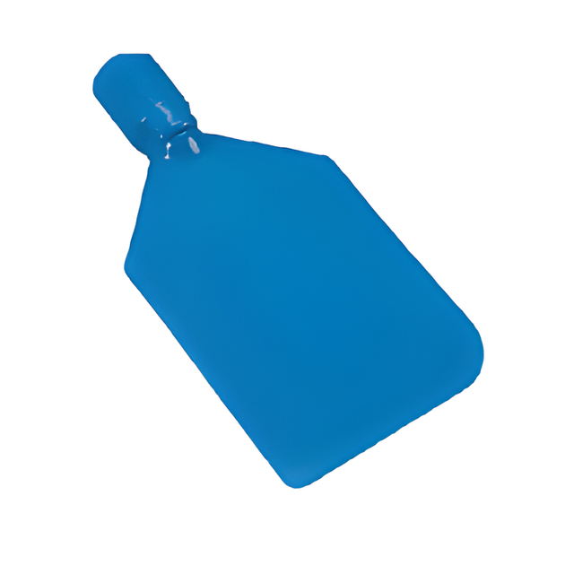 Vikan Stiff Paddle Scraper, Blue, 4-1/2" W x 8-3/4" L