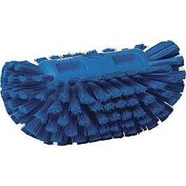Vikan Tank Brush, Medium Bristles, 8-1/4" Long, Blue - 1 Ea