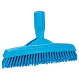 Vikan Tank Brush, Medium Bristles, 8-1/4" Long, Blue - 1 Ea