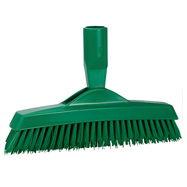 Vikan Tank Brush, Medium Bristles, 8-1/4" Long, Green – 1 Ea