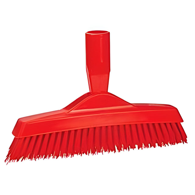 Vikan Tank Brush, Medium Bristles, 8-1/4" Long, Red – 1 Ea