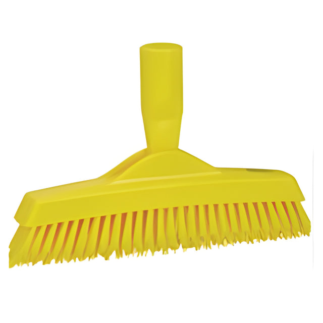Vikan Tank Brush, Medium Bristles, 8-1/4" Long, Yellow – 1 Ea