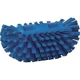 Vikan Tank Brush, Stiff Bristles, 8-1/4" Long, Blue - 1 Ea