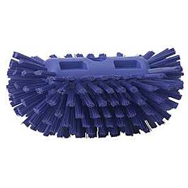 Vikan Tank Brush, Stiff Bristles, 8-1/4" Long, Purple - 1 Ea