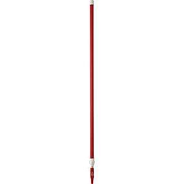 Vikan Telescopic Handle, Red, 62"- 1 Ea