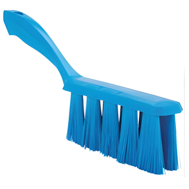 Vikan UST Bench Brush, Medium Bristles, 13" Long, Blue