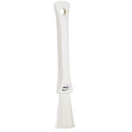 Vikan UST Brush, Soft Bristles, 8" Long, White - 1 Ea