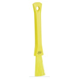 Vikan UST Brush, Soft Bristles, 8" Long, Yellow - 1 Ea