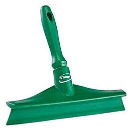 Vikan Ultra Hygiene Bench Squeegee, 10", Green - 1 Ea