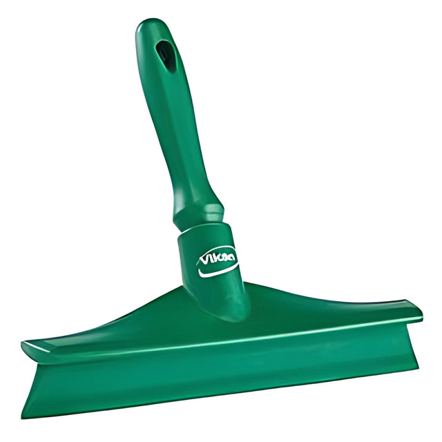 Vikan Ultra Hygiene Bench Squeegee, 10", Green – 1 Ea