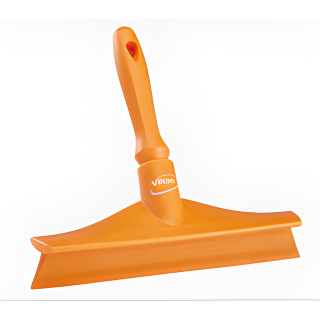 Vikan Ultra Hygiene Bench Squeegee, 10", Orange – 1 Ea