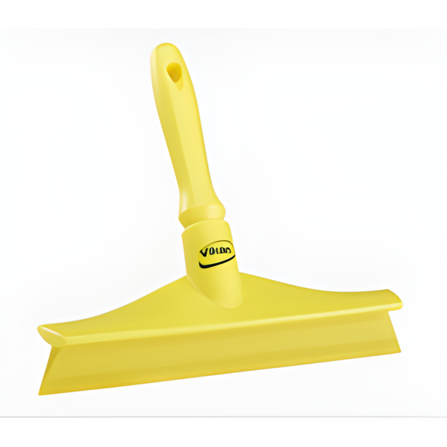 Vikan Ultra Hygiene Bench Squeegee, 10", Yellow – 1 Ea