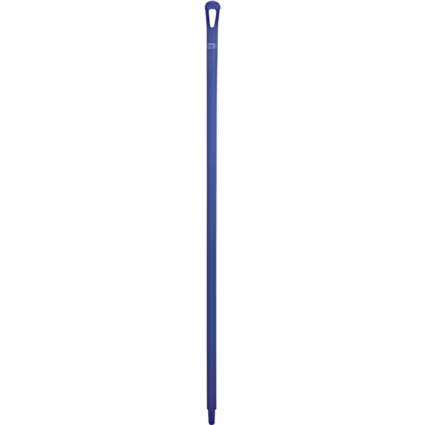 Vikan Ultra Hygiene Handle, Polypropylene, Euro Threaded Tip, 1-1/4" Diameter, 51" Length, Purple- 1 Each