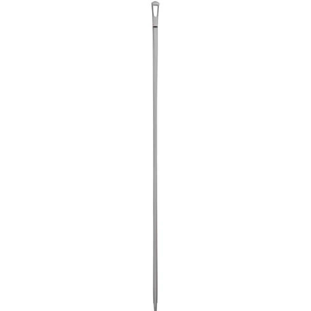 Vikan Ultra Hygiene Handle, Polypropylene, Euro Threaded Tip, 1-1/4" Diameter, 67" Length, White