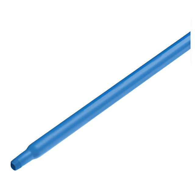 Vikan Ultra Hygiene Handle, Polypropylene, Euro Threaded Tip, 1-1/4" Diameter, 26" Length, Blue
