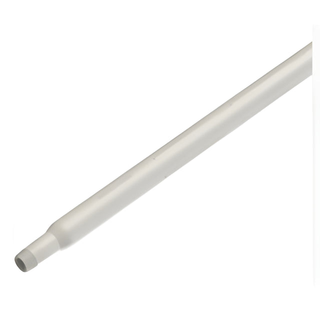 Vikan Ultra Hygiene Handle, Polypropylene, Euro Threaded Tip, 1-1/4" Diameter, 26" Length, White