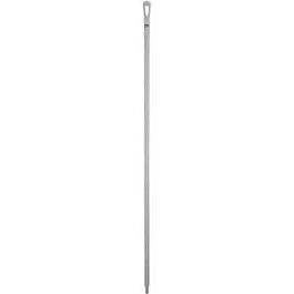 Vikan Ultra Hygiene Handle, Polypropylene, Euro Threaded Tip, 1-1/4" Diameter, 67" Length, White- 1 Each
