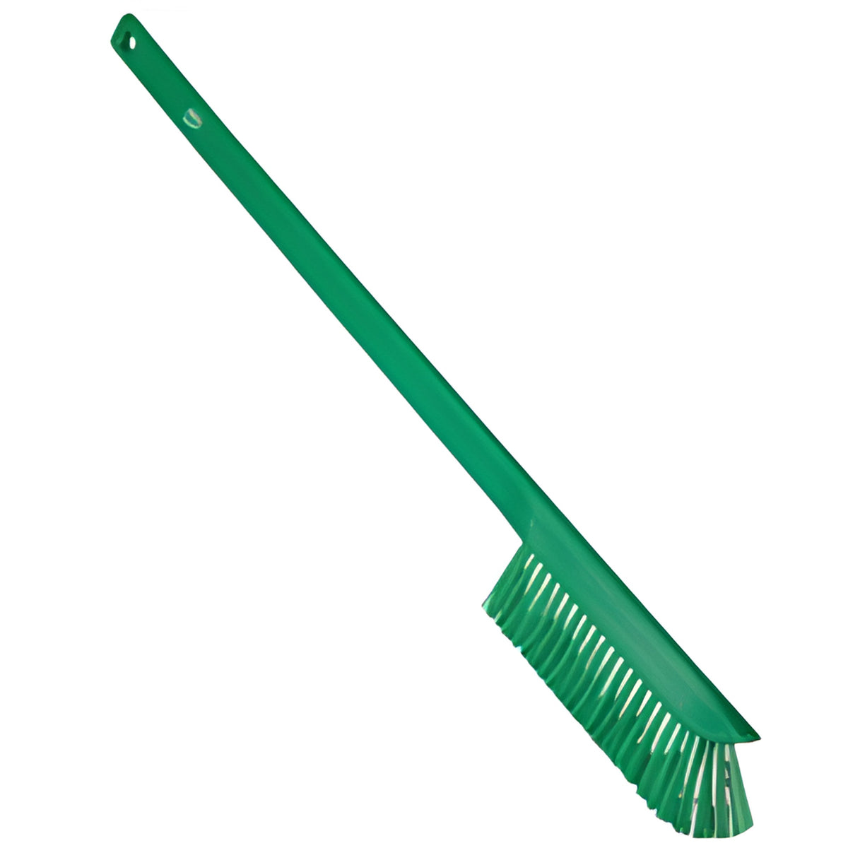 Vikan Ultra-Slim Wand Brush, Extra Stiff Bristles, 23-1/2" Long, Green - 1 Each