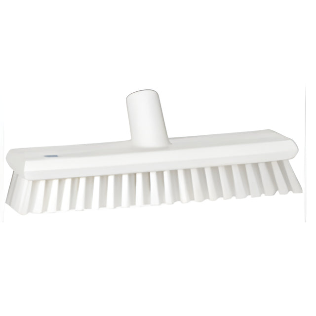 Vikan Waterfed Brush, Medium Bristles, 11" Long, White – 1 Ea