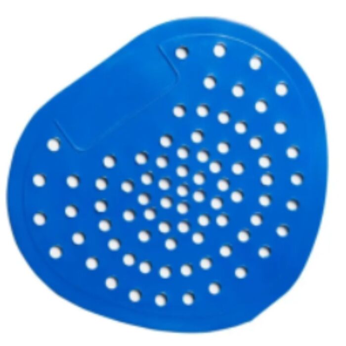 Vinyl Flat Urinal Screen, Blue, Bubble Scent- 12 /Box