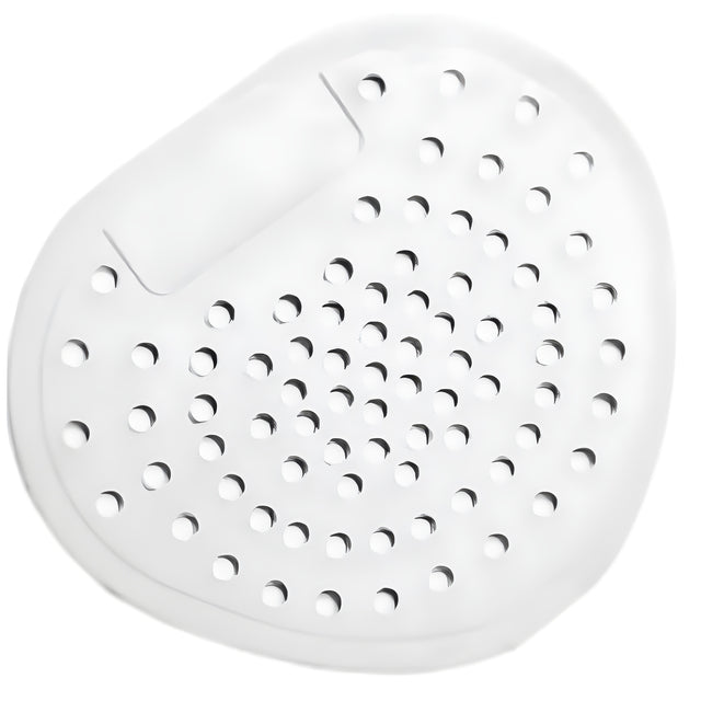 Vinyl Flat Urinal Screen, White, No Scent – 12/Box