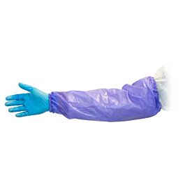 Vinyl Sleeves, Blue, 8 mil -12 Pairs / Bag