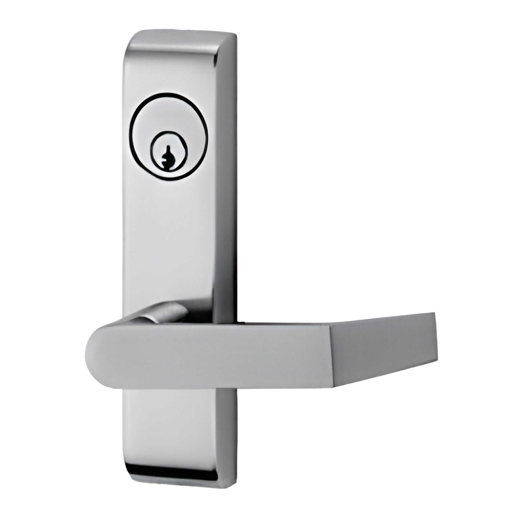 Von Duprin® Satin Chrome 360 Series Outside Lever Entry Trim