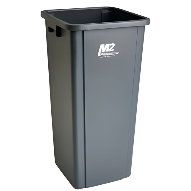 Waste Basket, Square, Grey, 23 Gal., 23 Quart – 4/Case