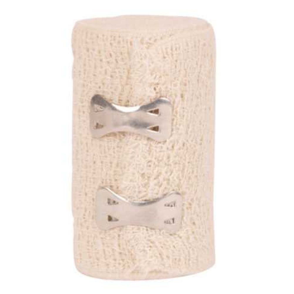 White Crepe Bandage, 7.5cm x 4.5m- 12/ Bag