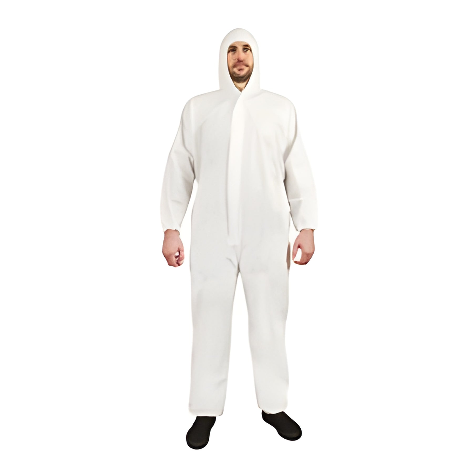Stellar Microporous Coveralls w/ Hood, Large- 25 / Case