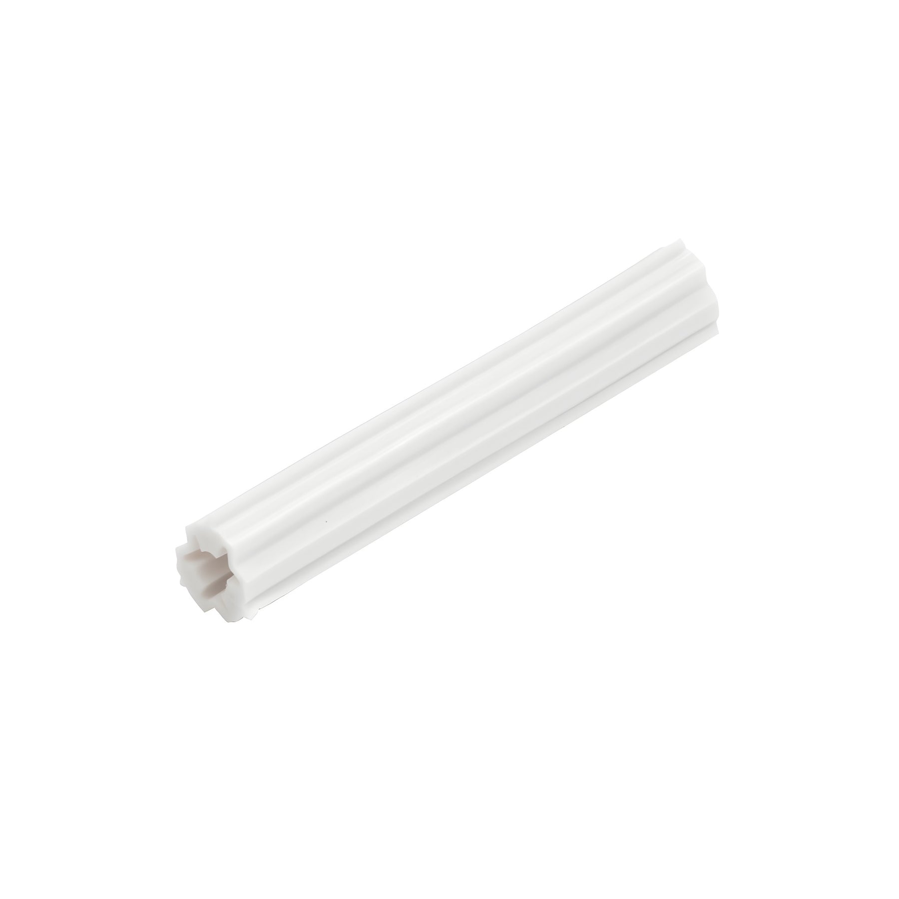 CRL 1-1/2" Length White Plastic Screw Anchors - 3/16" Hole