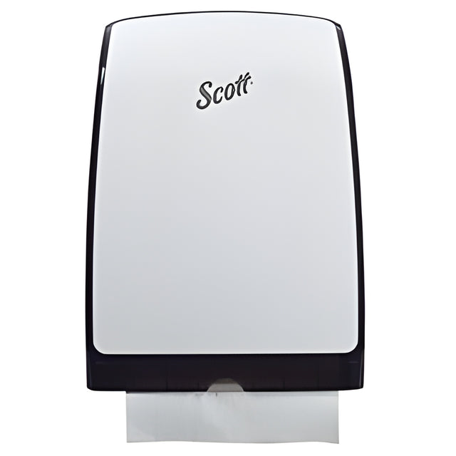 KC Scott Slimfold Towel Dispenser, White